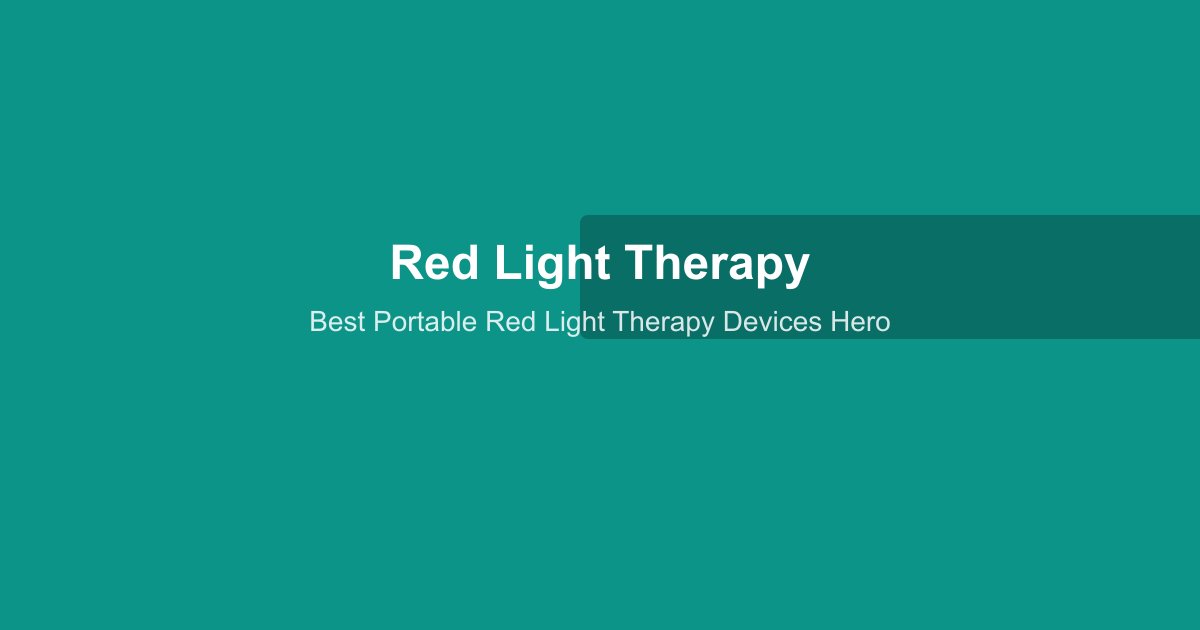 Compact red light therapy panel set up at a desk for targeted treatment