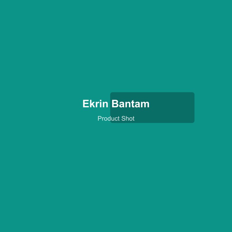 Ekrin Bantam compact massage gun