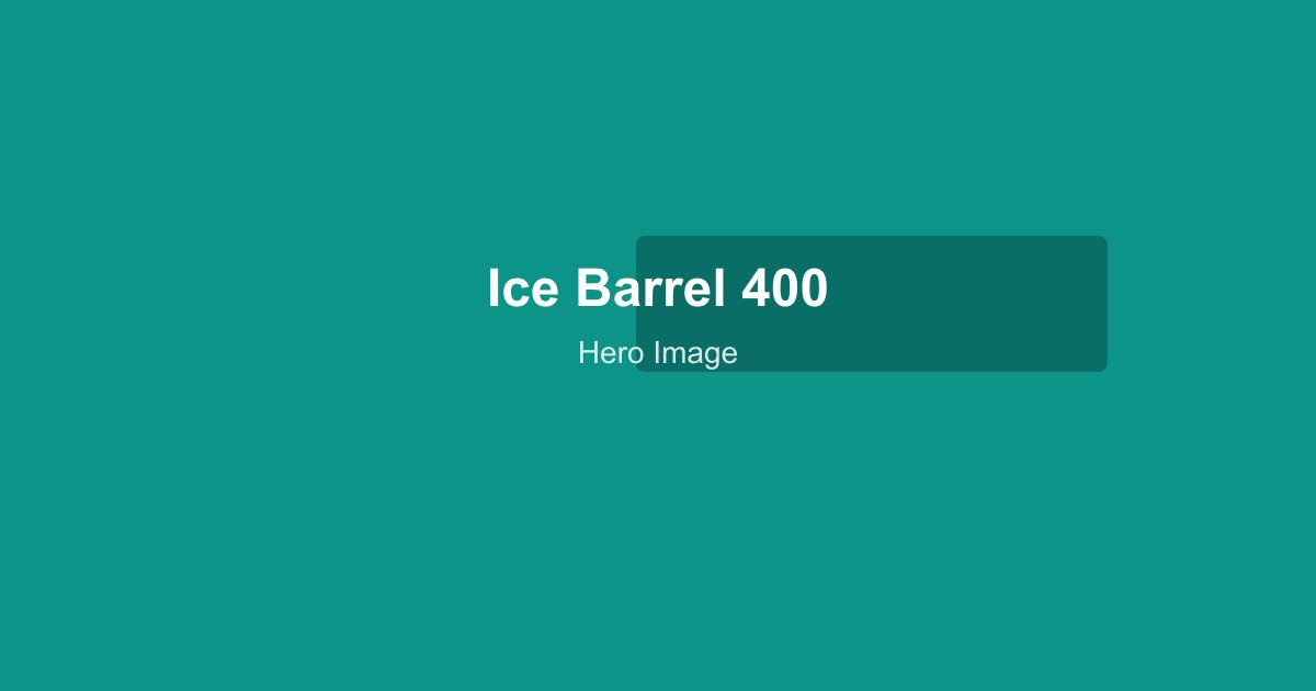 Ice Barrel 400 cold plunge barrel in an outdoor setting