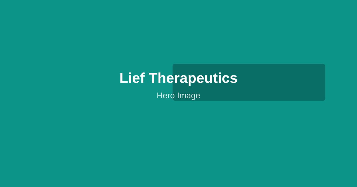 Lief Therapeutics wearable patch on chest for continuous HRV biofeedback monitoring