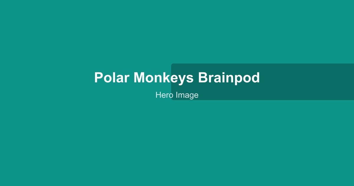 Polar Monkeys Brainpod 2.0 inflatable cold plunge pod