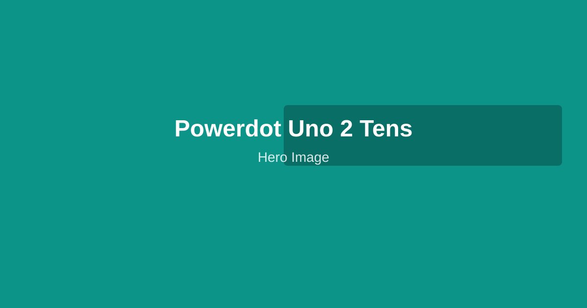 PowerDot Uno 2.0 wireless TENS pod attached to knee electrode pad for pain management