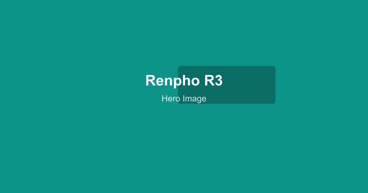 Renpho R3 massage gun being used on a shoulder muscle