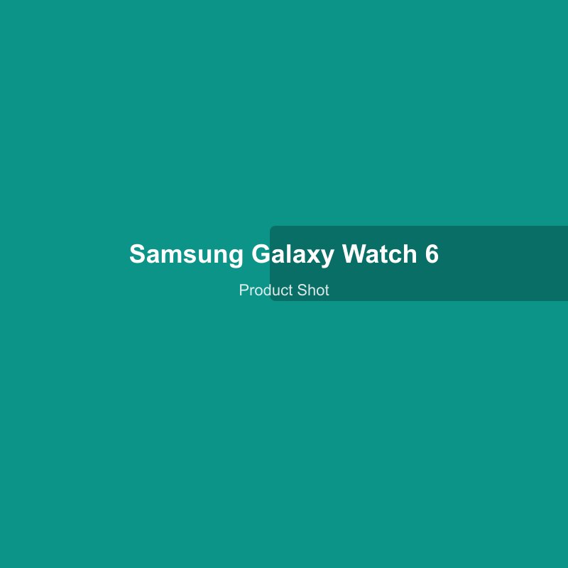 Samsung Galaxy Watch 6 in graphite on a clean surface