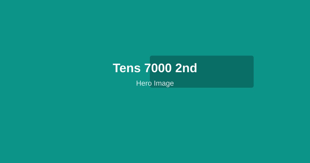 TENS 7000 2nd Edition TENS device with electrode pads applied to lower back for pain relief