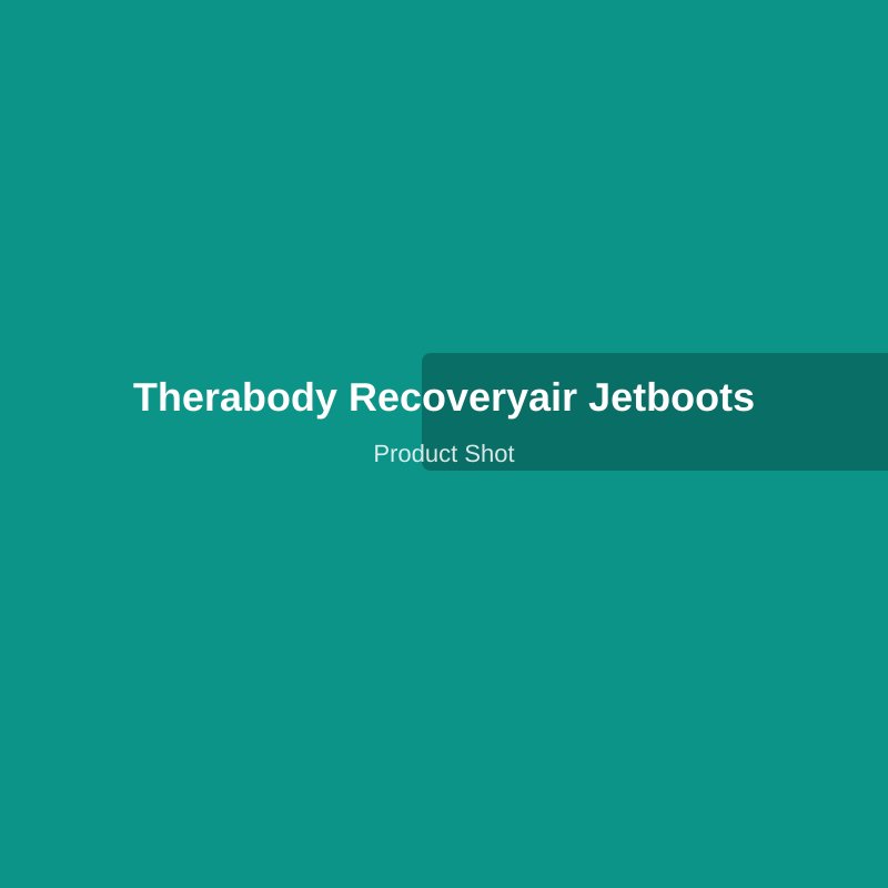 Therabody RecoveryAir JetBoots cordless compression system