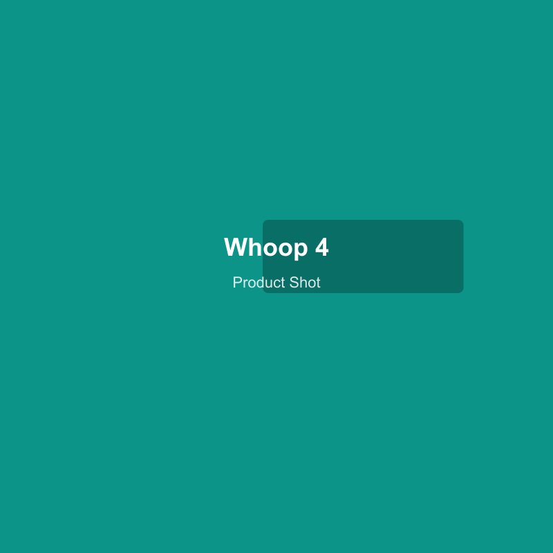 Whoop 4.0 in black, worn on a wrist, with its textile strap visible