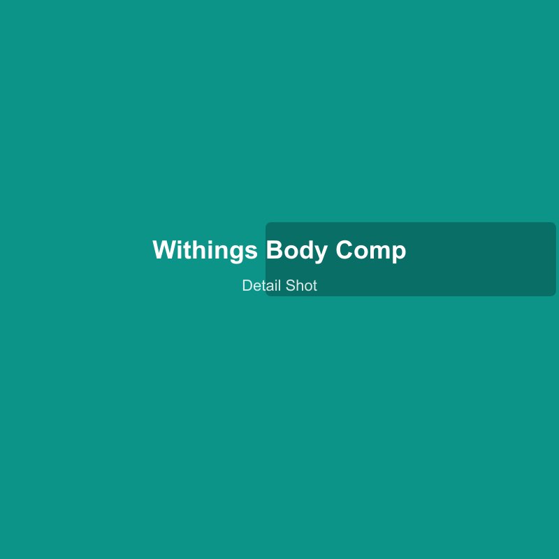 Withings Body Comp electrode detail